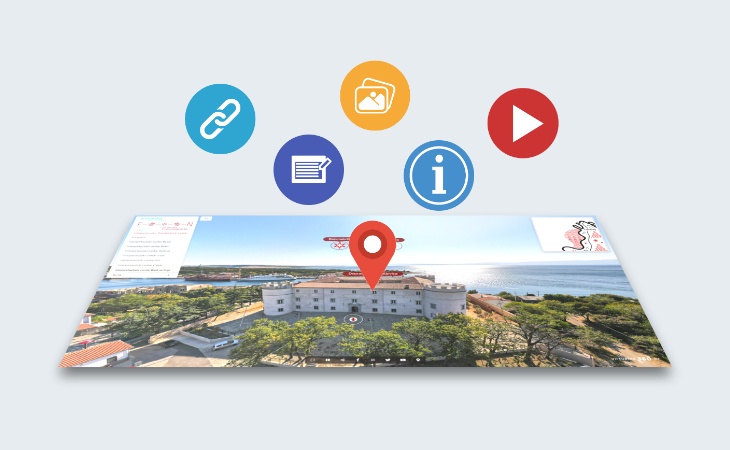 Sfruttate tutte le funzionalità del tour interattivo 