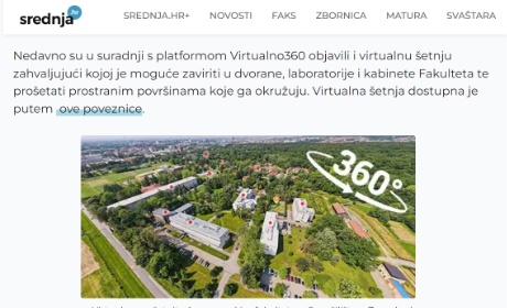 Virtualna šetnja za škole i fakultete – otvorite svoja vrata online